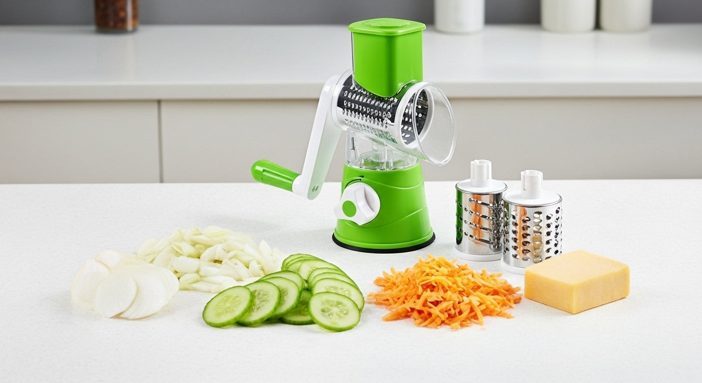 MULTI - Functional ROTARY VEGETABLES SLICER OR GRATER