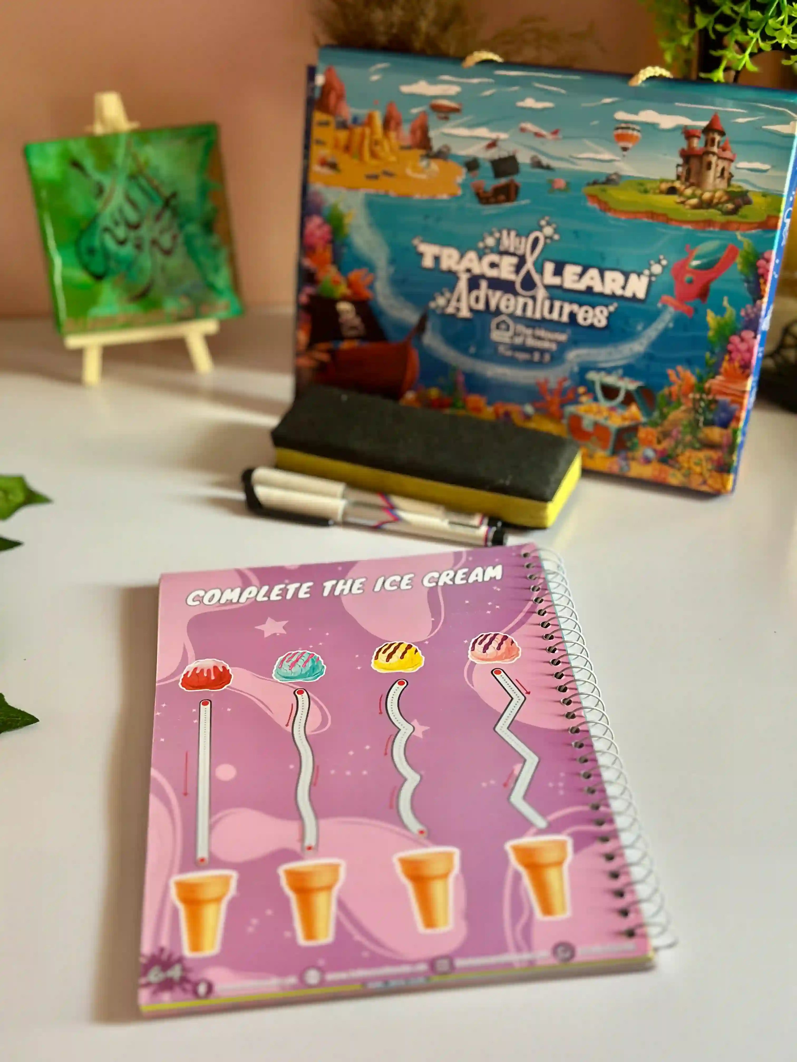 Tracing Workbook for Children age 2-4 (64 pages) Learn Handwriting🖍️✨