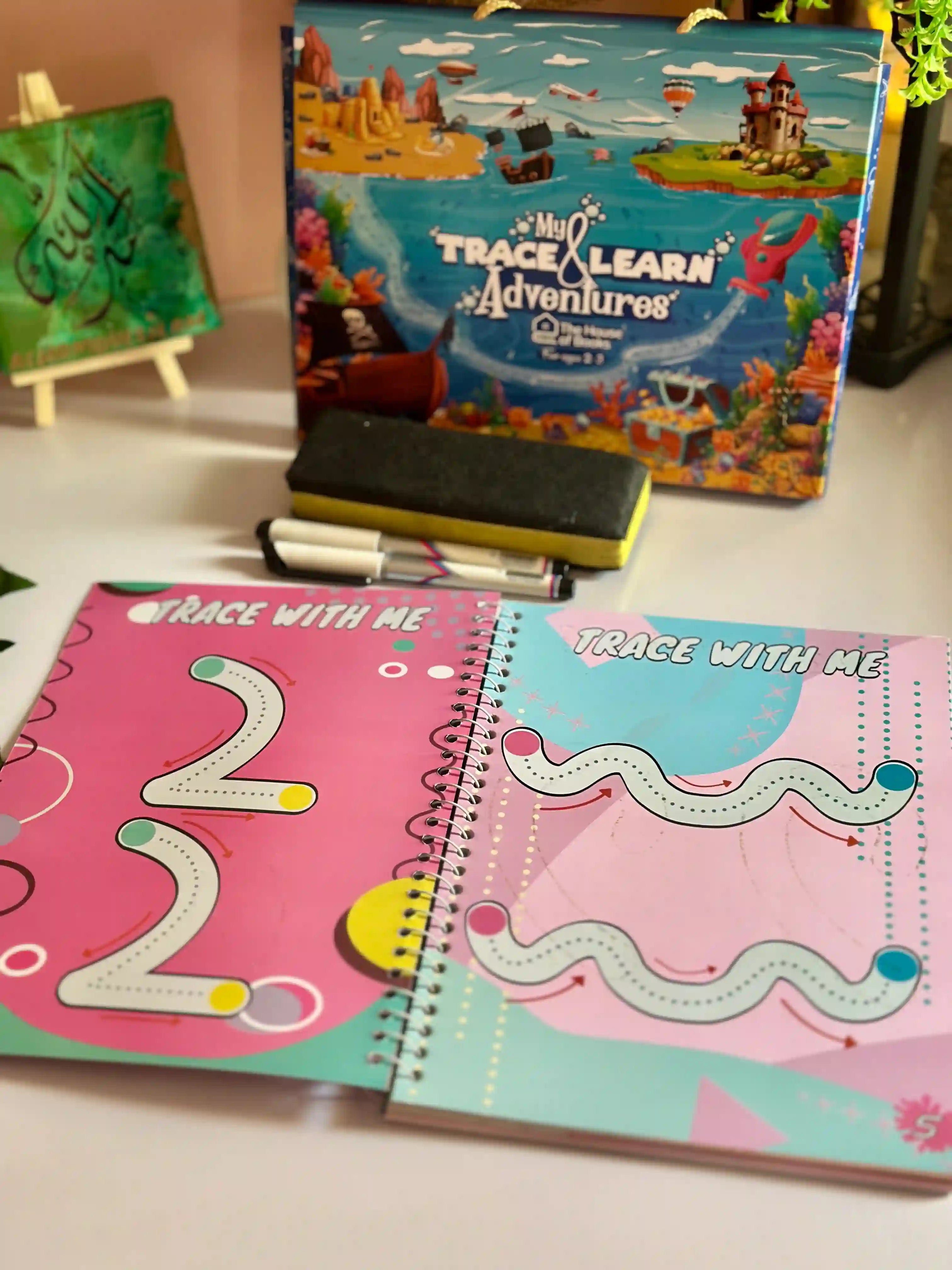 Tracing Workbook for Children age 2-4 (64 pages) Learn Handwriting🖍️✨