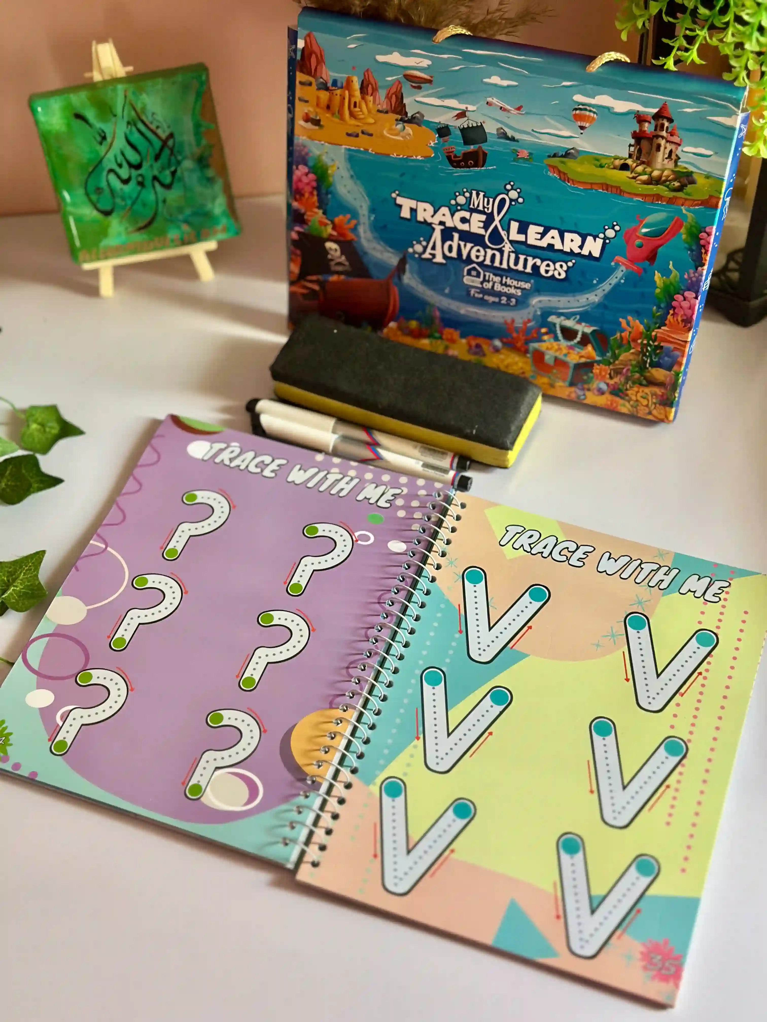 Tracing Workbook for Children age 2-4 (64 pages) Learn Handwriting🖍️✨