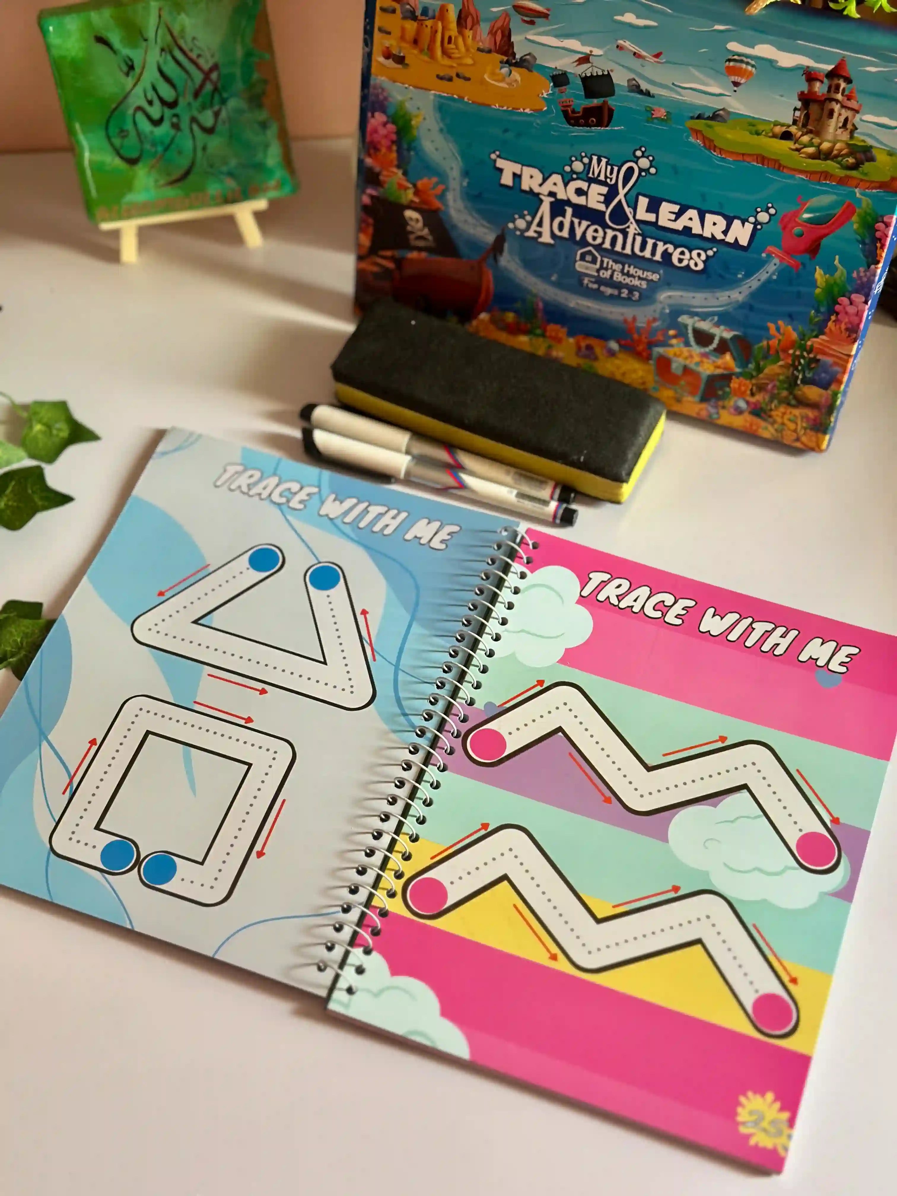 Tracing Workbook for Children age 2-4 (64 pages) Learn Handwriting🖍️✨